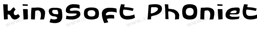 kingSoft Ph0nietic字体转换